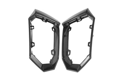 DarwinPRO 2011-2016 Lamborghini Aventador LP700 Coupe & Roadster Carbon Fiber Rear Bumper Grille