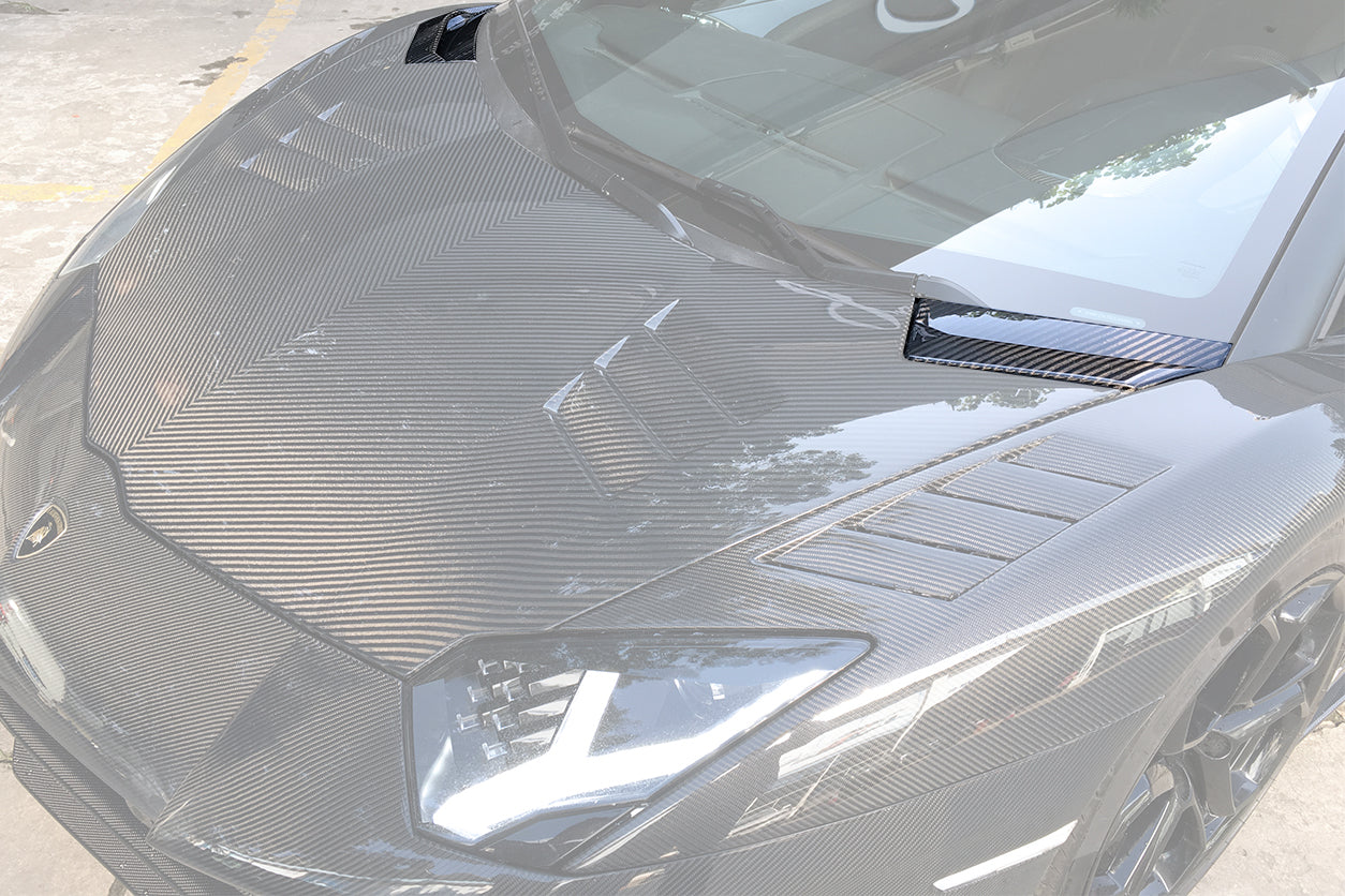 Ventilaciones de capó DarwinPRO para Lamborghini Aventador LP700 LP740 Coupé Roadster (2011-2021)