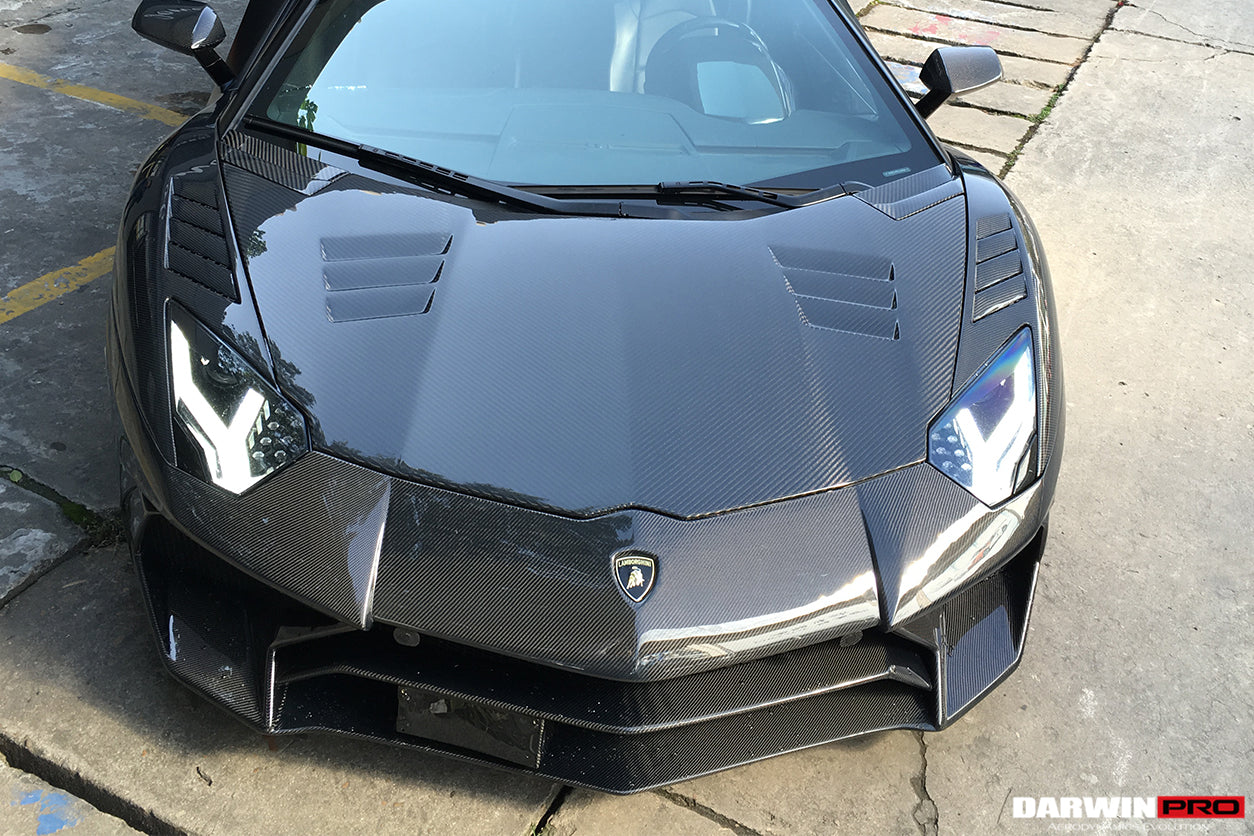 Ventilaciones de capó DarwinPRO para Lamborghini Aventador LP700 LP740 Coupé Roadster (2011-2021)