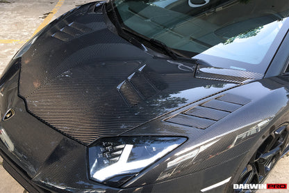 Ventilaciones de capó DarwinPRO para Lamborghini Aventador LP700 LP740 Coupé Roadster (2011-2021)