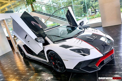 Ventilaciones de capó DarwinPRO para Lamborghini Aventador LP700 LP740 Coupé Roadster (2011-2021)