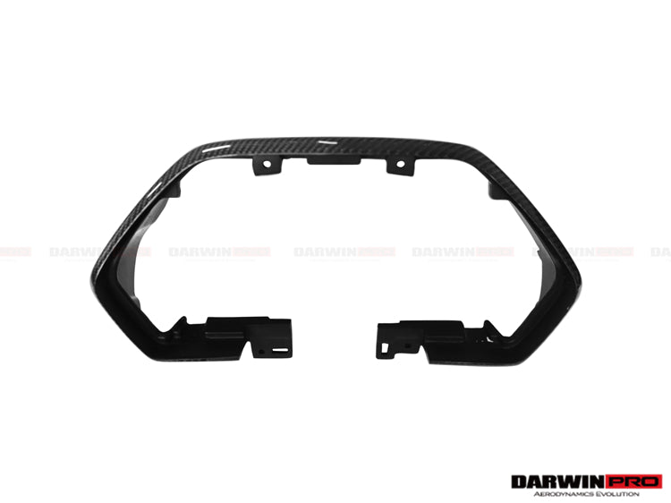 DarwinPRO 2011-2016 Lamborghini Aventador LP700 Coupe Roadster Carbon Fiber Instrument Surround Panel Cover - 8
