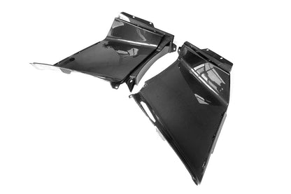 Panel de fibra de carbono para guardabarros, entrada de aire, ventilación lateral interior, Lamborghini Aventador LP700 Coupé OEM (2011-2016)