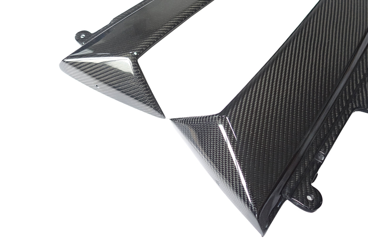DarwinPRO 2011-2016 Lamborghini Aventador LP700 Coupe OEM Carbon Fiber Quarter Panel Fender Air Intake Side Vent Cover Trim Outside Replacement