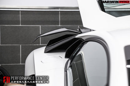 DarwinPRO 2011-2016 Lamborghini Aventador LP700 Coupe & Roadster BKSS Style Carbon Fiber Rear Side Scoops