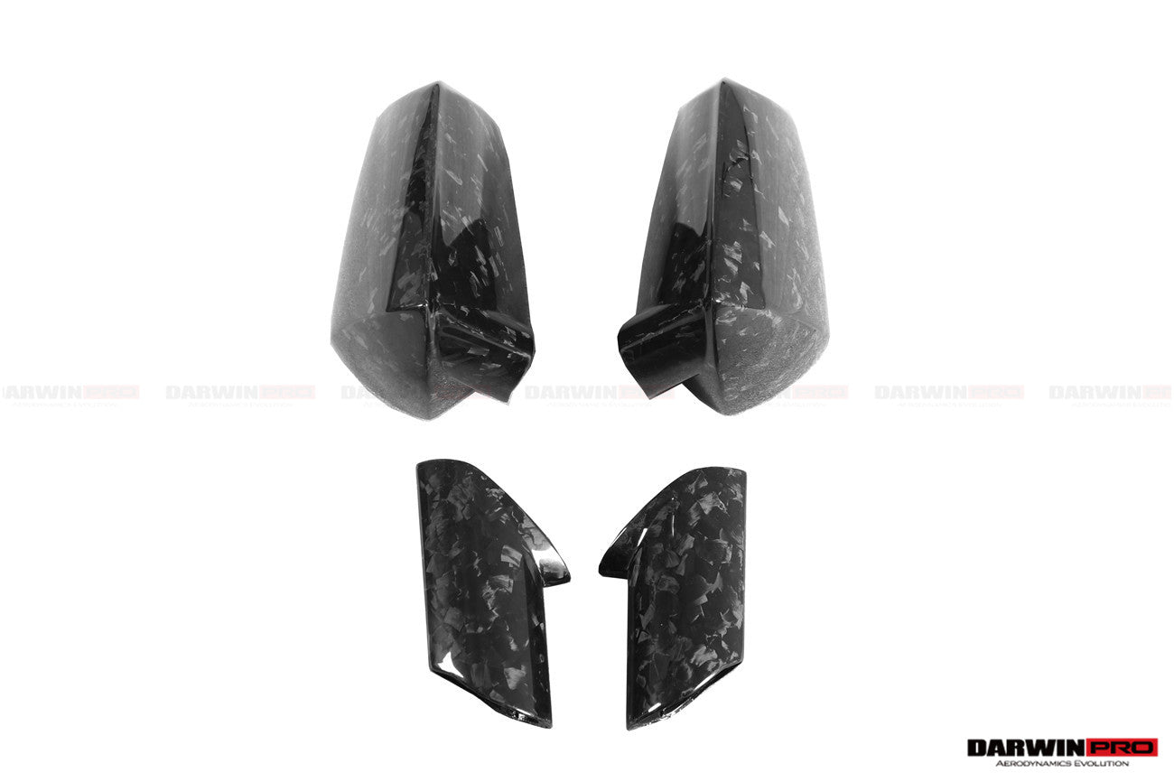 Reemplazo de carcasa de espejo de fibra de carbono seco DarwinPRO para Lamborghini Aventador LP700 LP720 LP750 SVJ SV Coupé y Roadster 2011-2016
