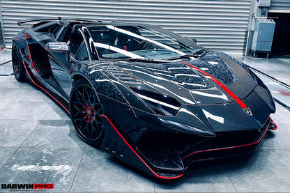 Reemplazo de carcasa de espejo de fibra de carbono seco DarwinPRO para Lamborghini Aventador LP700 LP720 LP750 SVJ SV Coupé y Roadster 2011-2016