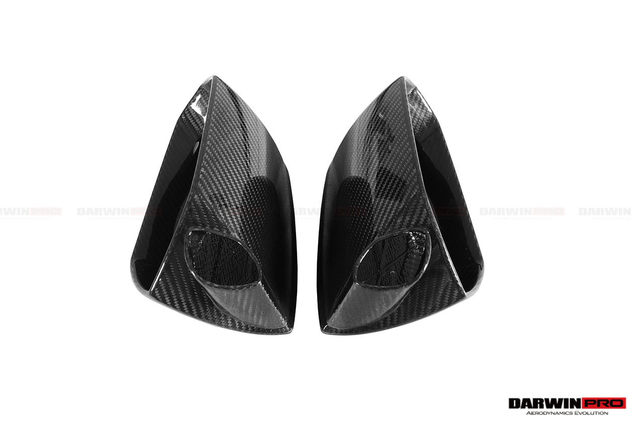 Reemplazo de carcasa de espejo de fibra de carbono seco DarwinPRO para Lamborghini Aventador LP700 LP720 LP750 SVJ SV Coupé y Roadster 2011-2016