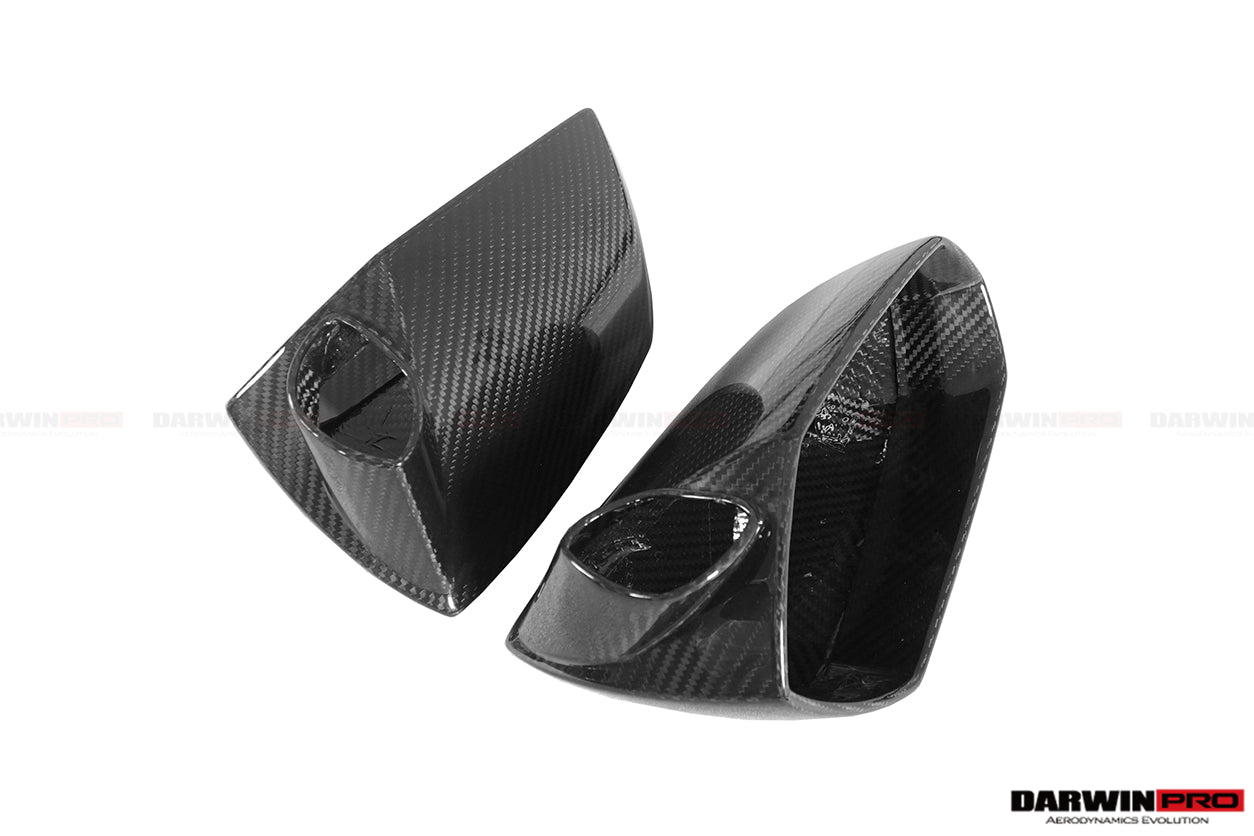 Reemplazo de carcasa de espejo de fibra de carbono seco DarwinPRO para Lamborghini Aventador LP700 LP720 LP750 SVJ SV Coupé y Roadster 2011-2016