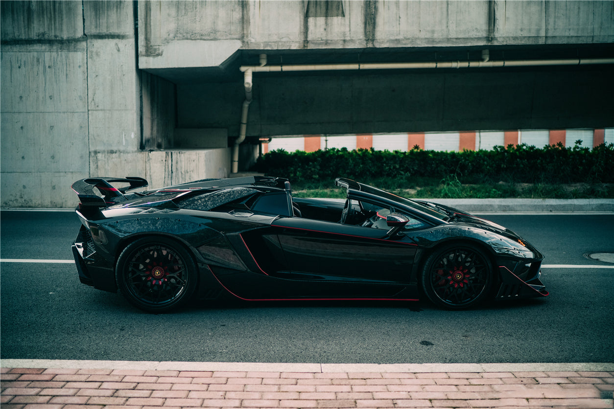 Reemplazo de carcasa de espejo de fibra de carbono seco DarwinPRO para Lamborghini Aventador LP700 LP720 LP750 SVJ SV Coupé y Roadster 2011-2016