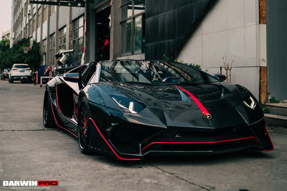 Reemplazo de carcasa de espejo de fibra de carbono seco DarwinPRO para Lamborghini Aventador LP700 LP720 LP750 SVJ SV Coupé y Roadster 2011-2016