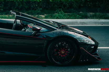 Reemplazo de carcasa de espejo de fibra de carbono seco DarwinPRO para Lamborghini Aventador LP700 LP720 LP750 SVJ SV Coupé y Roadster 2011-2016