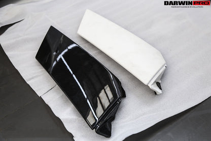 DarwinPRO 2011-2021 Lamborghini Aventador LP700 LP740 Coupe Carbon Fiber Rear Intake Panel ( Front )