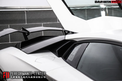 DarwinPRO 2011-2021 Lamborghini Aventador LP700 LP740 Coupe Carbon Fiber Rear Intake Panel ( Front )