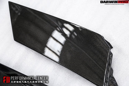 DarwinPRO 2011-2021 Lamborghini Aventador LP700 LP740 Coupe Carbon Fiber Rear Intake Panel ( Front )