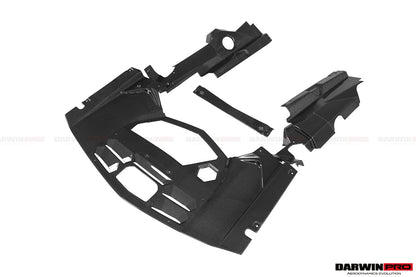 DarwinPRO 2013-2016 Lamborghini Aventador LP700 Roadster Carbon Fiber Engine Bay Panels Replacement