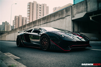 DarwinPRO SV-BKSSII Style Wide body Carbon Fiber Aero Full Kit | 2011-2016 Lamborghini Aventador LP700 Coupe