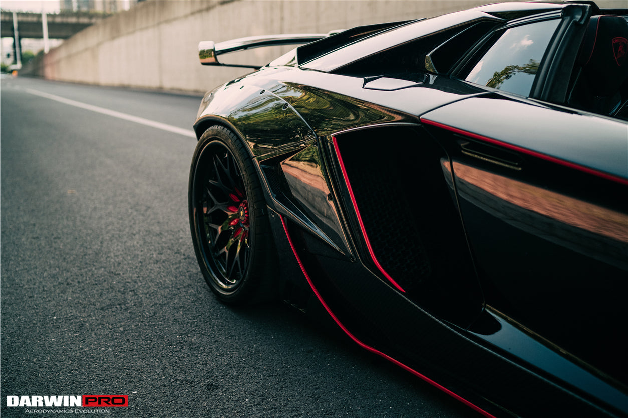 DarwinPRO SV-BKSSII Style Wide body Carbon Fiber Aero Full Kit | 2011-2016 Lamborghini Aventador LP700 Coupe