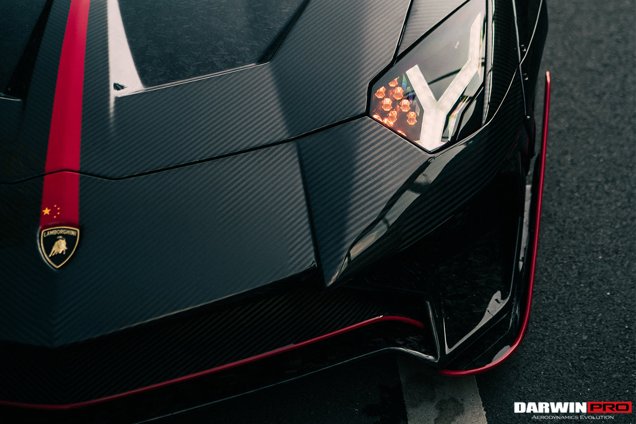 DarwinPRO SV-BKSSII Style Wide body Carbon Fiber Aero Full Kit | 2011-2016 Lamborghini Aventador LP700 Coupe