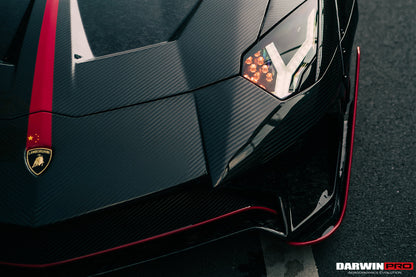DarwinPRO 2011-2016 Lamborghini Aventador LP700 Roadster SV-BKSSII Style Carbon Fiber Aero Full Wide Body Kit