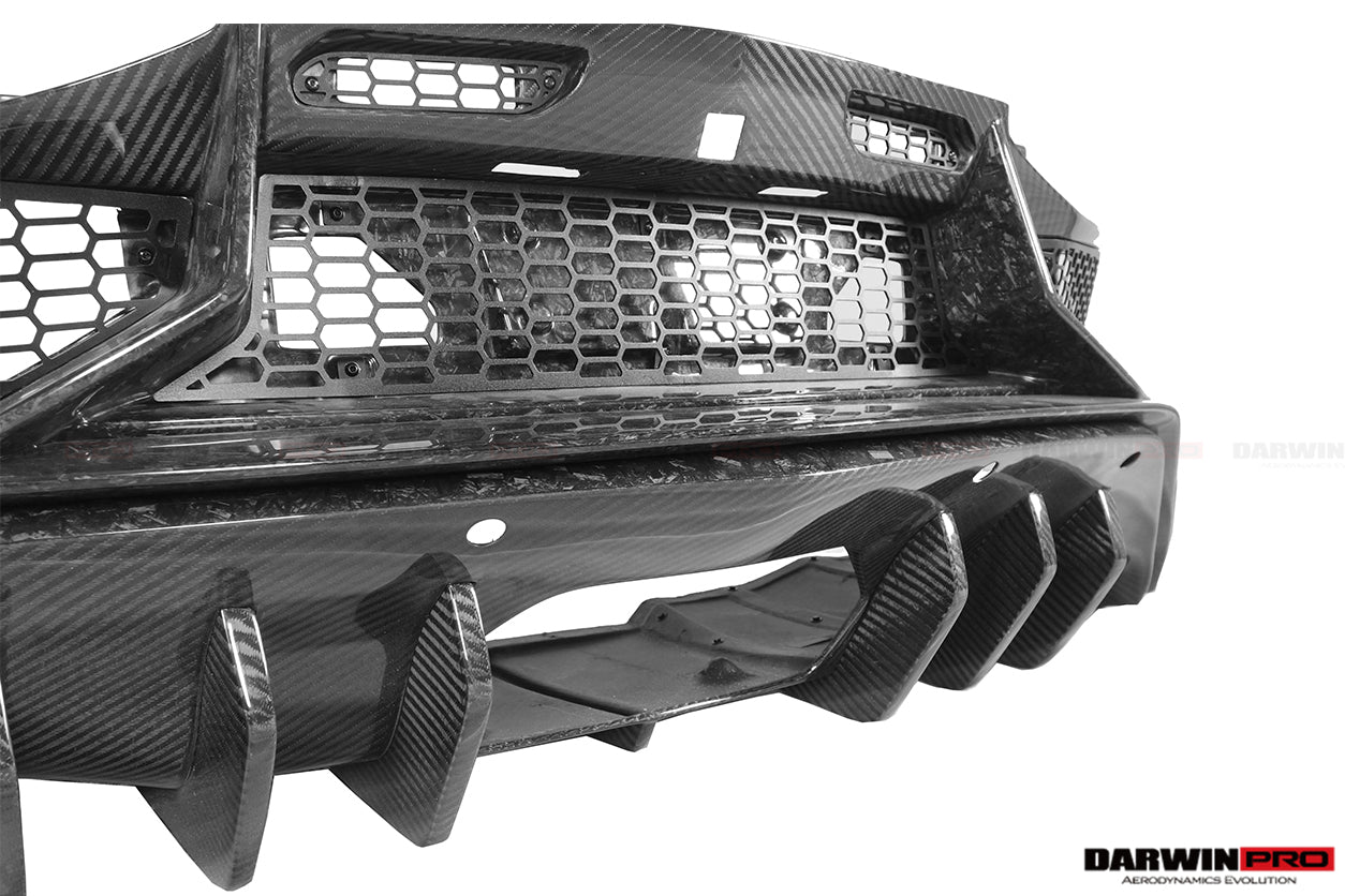 DarwinPRO 2011-2016 Lamborghini Aventador LP700 Roadster SV-BKSSII Style Carbon Fiber Aero Full Wide Body Kit