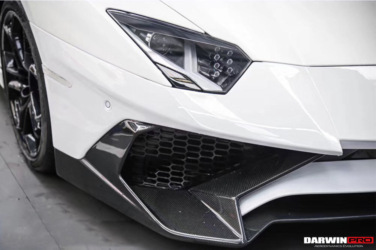 DarwinPRO 2011-2021 Lamborghini Aventador LP700 LP740 Coupe & Roadster SV Style Front Bumper