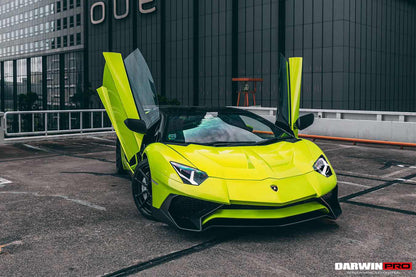 DarwinPRO 2011-2021 Lamborghini Aventador LP700 LP740 Coupe & Roadster SV Style Front Bumper