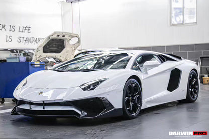 DarwinPRO 2011-2021 Lamborghini Aventador LP700 LP740 Coupe & Roadster SV Style Front Bumper
