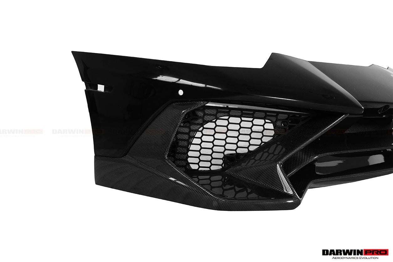 DarwinPRO 2011-2021 Lamborghini Aventador LP700 LP740 Coupe & Roadster SV Style Front Bumper
