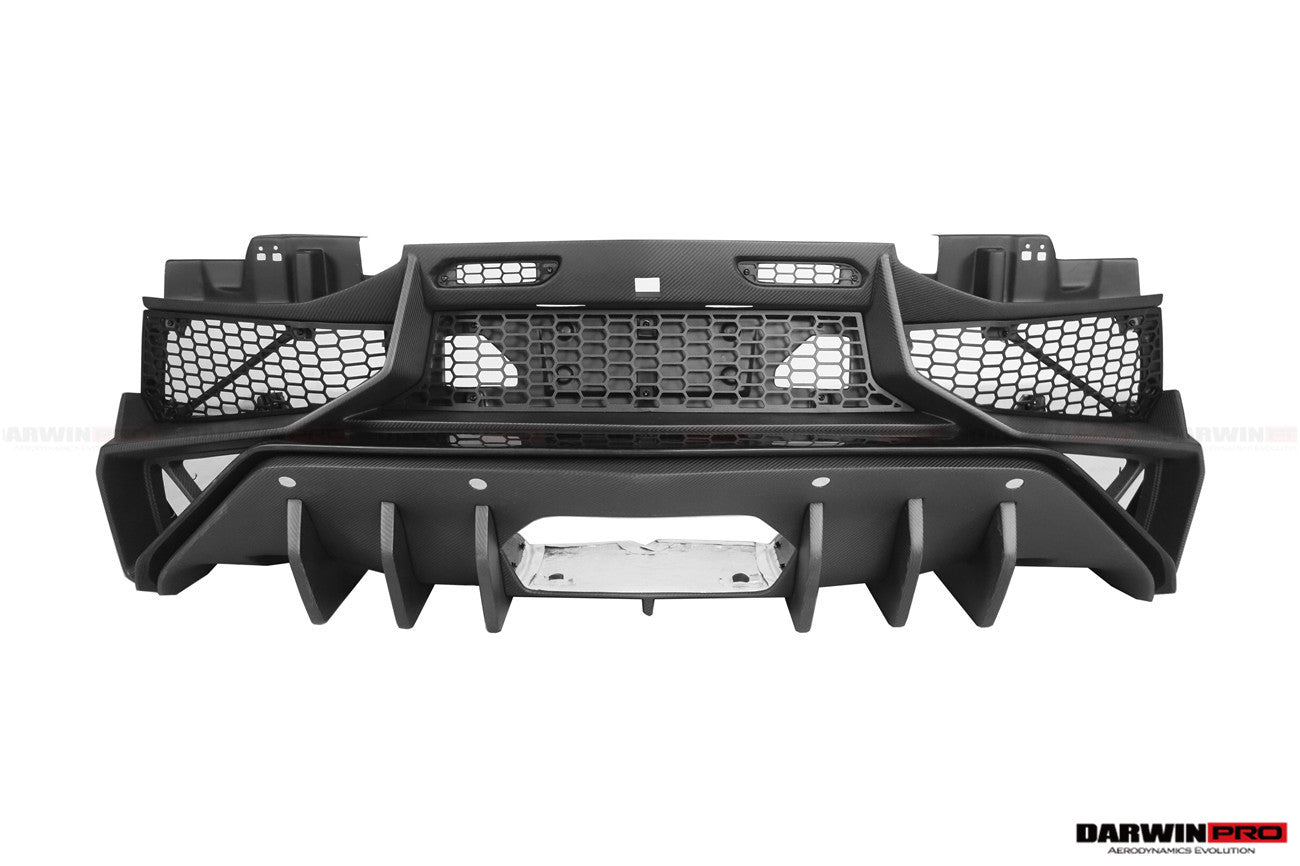 Parachoques trasero DarwinPRO estilo SV para Lamborghini Aventador LP700 LP740 Coupé y Roadster (2011-2016)