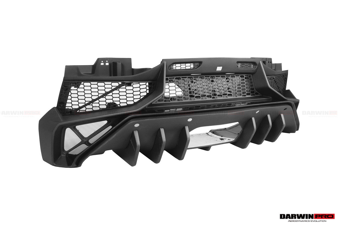 Parachoques trasero DarwinPRO estilo SV para Lamborghini Aventador LP700 LP740 Coupé y Roadster (2011-2016)