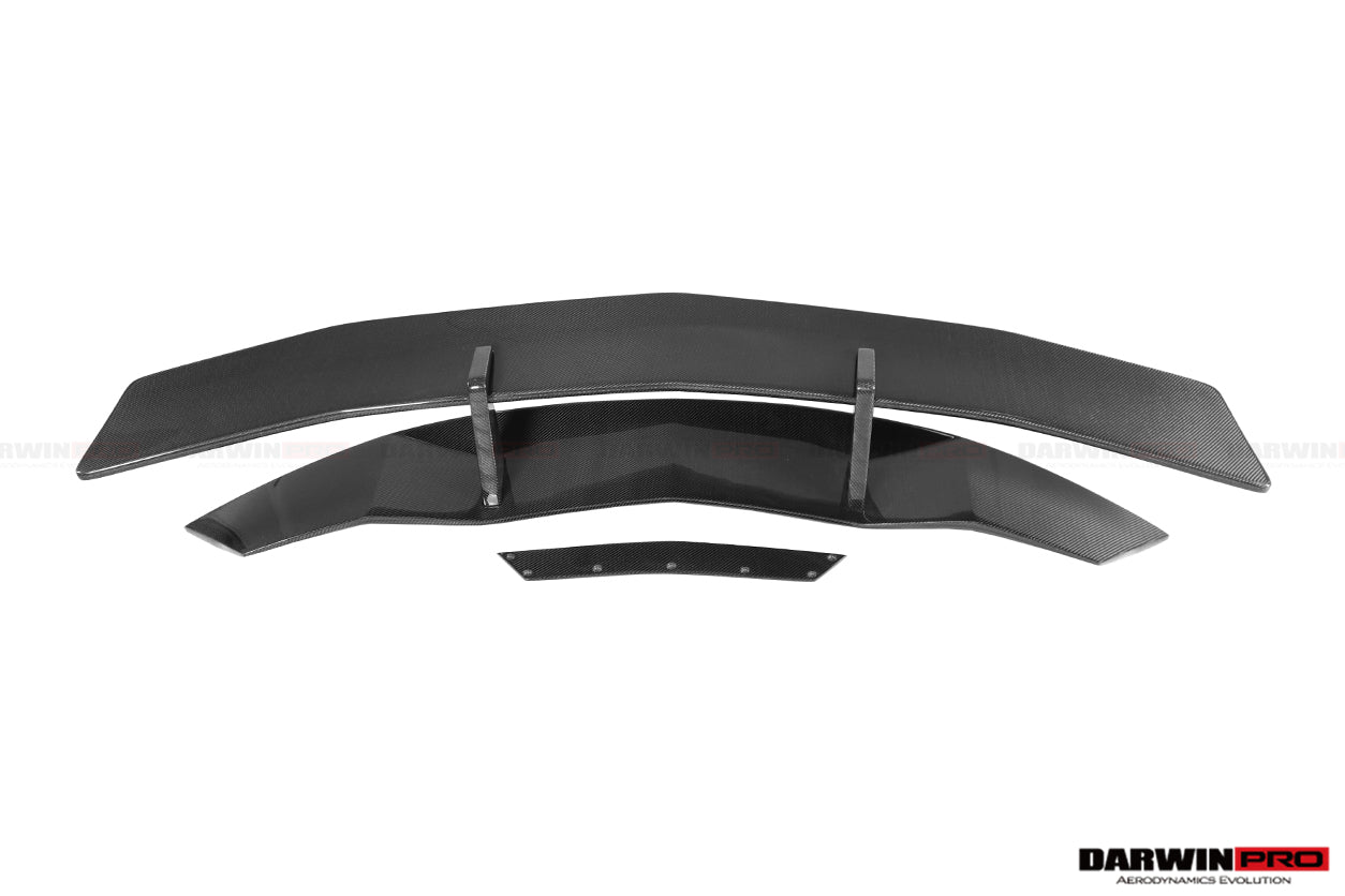 Alerón trasero DarwinPRO para Lamborghini Aventador LP700, LP750, LP740, LP720, LP780 Coupé y Roadster, estilo SV, 2011-2022