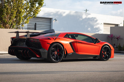Alerón trasero DarwinPRO para Lamborghini Aventador LP700, LP750, LP740, LP720, LP780 Coupé y Roadster, estilo SV, 2011-2022