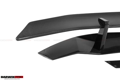 Alerón trasero DarwinPRO para Lamborghini Aventador LP700, LP750, LP740, LP720, LP780 Coupé y Roadster, estilo SV, 2011-2022
