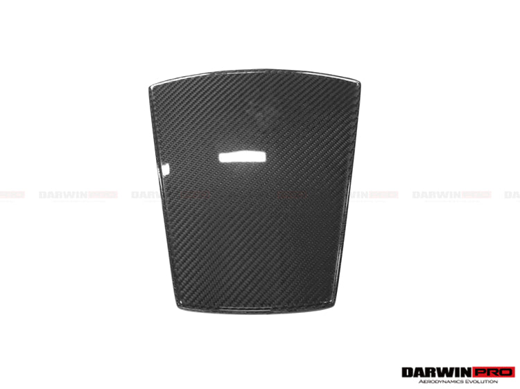 Reemplazo de la cubierta del estante de almacenamiento de la consola central de fibra de carbono DarwinPRO 2011-2016 Lamborghini Aventador LP700 LP720 LP750 SV Coupe Roadster
