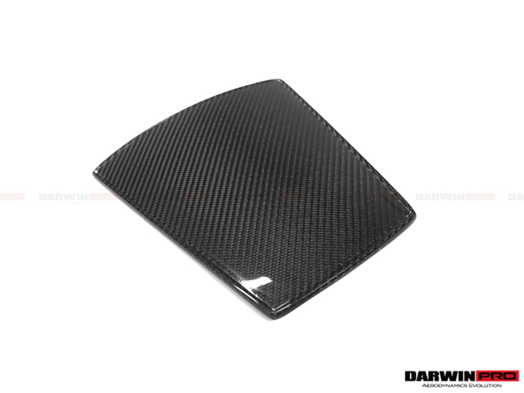 Reemplazo de la cubierta del estante de almacenamiento de la consola central de fibra de carbono DarwinPRO 2011-2016 Lamborghini Aventador LP700 LP720 LP750 SV Coupe Roadster