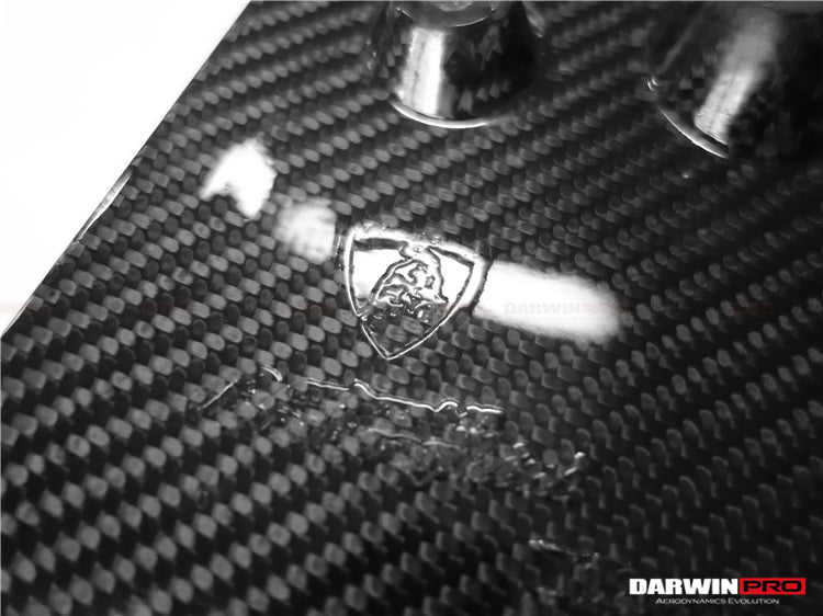 Reemplazo de la cubierta del estante de almacenamiento de la consola central de fibra de carbono DarwinPRO 2011-2016 Lamborghini Aventador LP700 LP720 LP750 SV Coupe Roadster