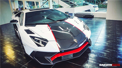 Capó DarwinPRO 2011-2021 Lamborghini Aventador LP700 LP740 Coupé Roadster estilo BKSS