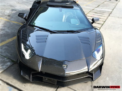 DarwinPRO 2011-2021 Lamborghini Aventador LP700 LP740 Coupe Roadster BKSS Style Carbon Fiber Front Fender