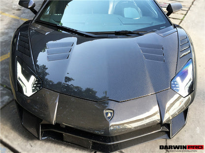DarwinPRO 2011-2021 Lamborghini Aventador LP700 LP740 Coupe Roadster BKSS Style Carbon Fiber Front Fender