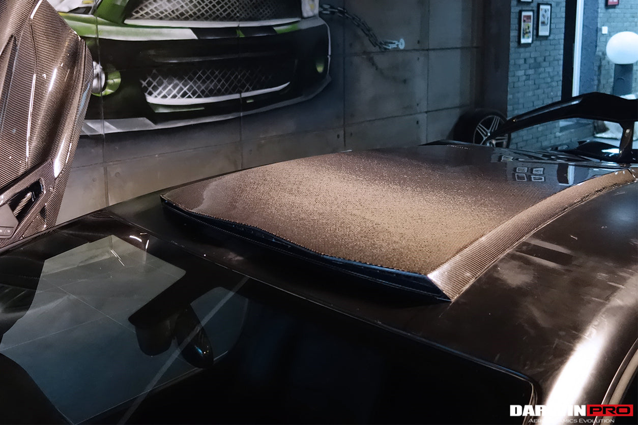 DarwinPRO 2011-2021 Lamborghini Aventador LP700 Coupe  BKSS Style Carbon Fiber Roof
