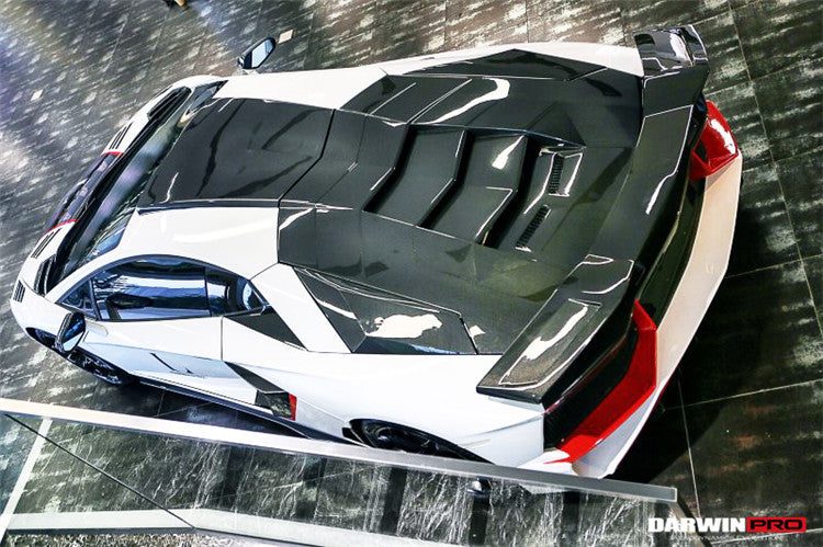 DarwinPRO 2011-2021 Lamborghini Aventador LP700 Coupe  BKSS Style Carbon Fiber Roof