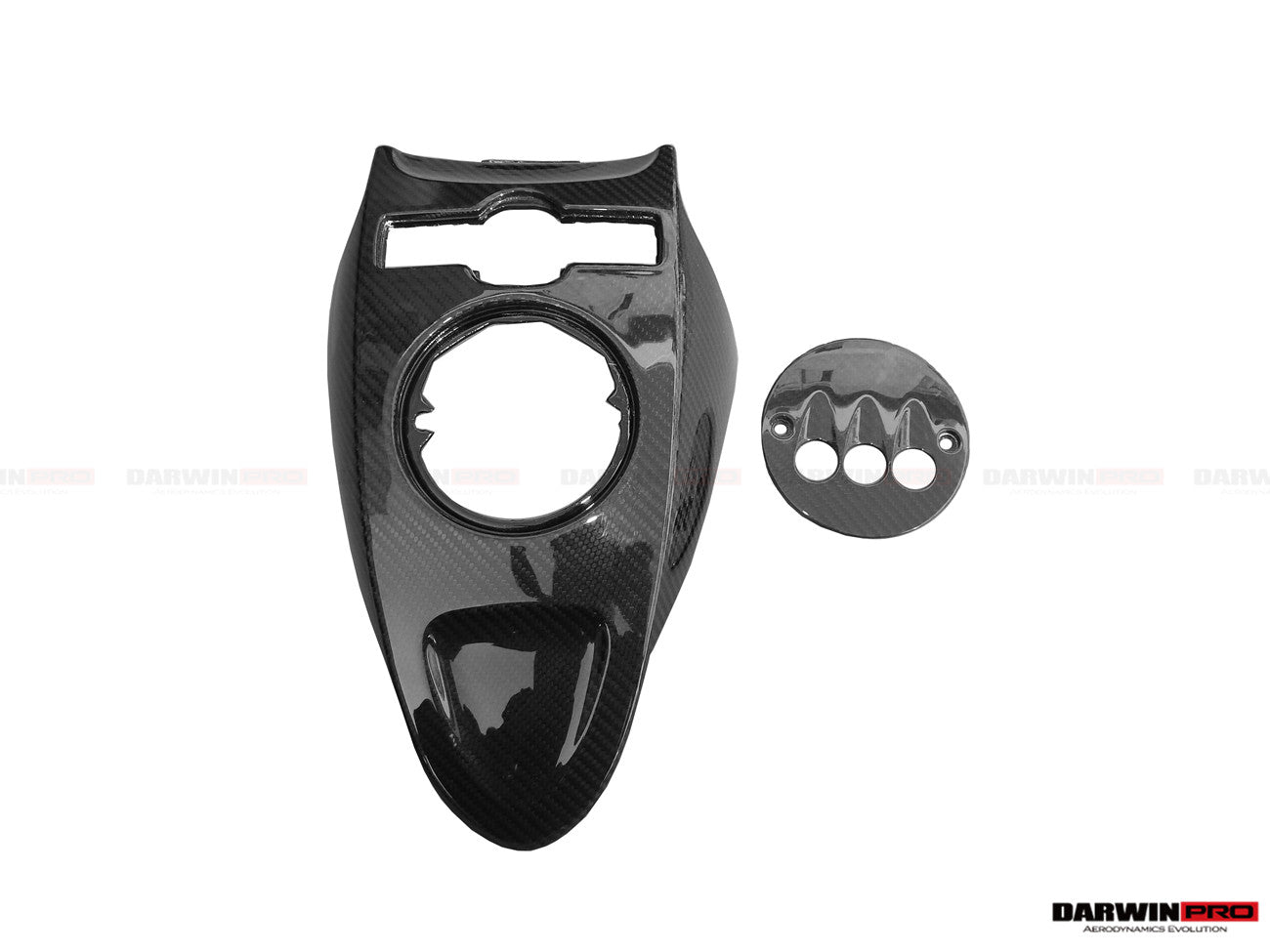 Consola central de fibra de carbono estilo OEM para Lamborghini Gallardo DarwinPRO 2004-2014