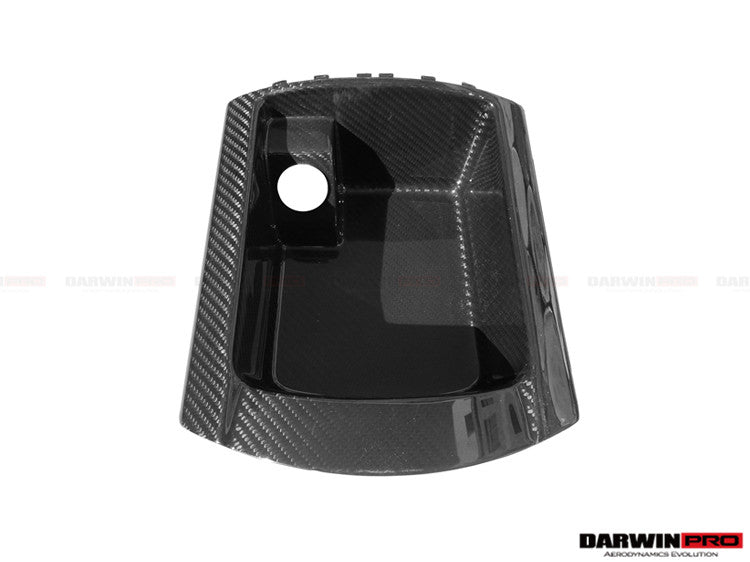 Cubierta interior de fibra de carbono DarwinPRO estilo OEM para caja de almacenamiento | Lamborghini Gallardo 2004-2014