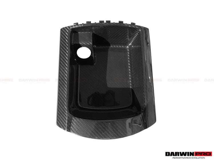 Cubierta interior de fibra de carbono DarwinPRO estilo OEM para caja de almacenamiento | Lamborghini Gallardo 2004-2014