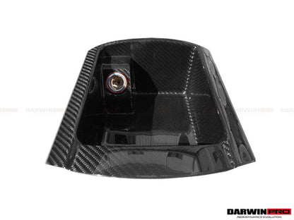 Cubierta interior de fibra de carbono DarwinPRO estilo OEM para caja de almacenamiento | Lamborghini Gallardo 2004-2014