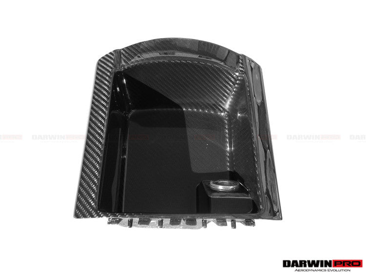 Cubierta interior de fibra de carbono DarwinPRO estilo OEM para caja de almacenamiento | Lamborghini Gallardo 2004-2014