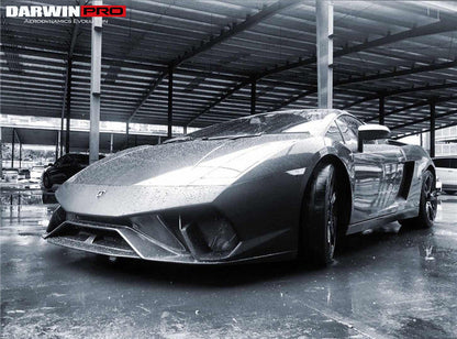Parachoques delantero estilo BKSS para Lamborghini Gallardo DarwinPRO 2004-2008