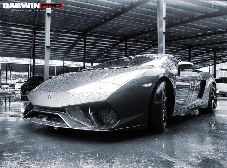 Parachoques delantero estilo BKSS para Lamborghini Gallardo DarwinPRO 2004-2008