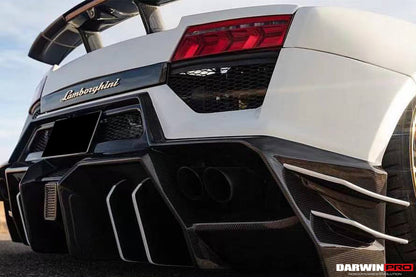 Parachoques trasero estilo BKSS para Lamborghini Gallardo DarwinPRO 2009-2014